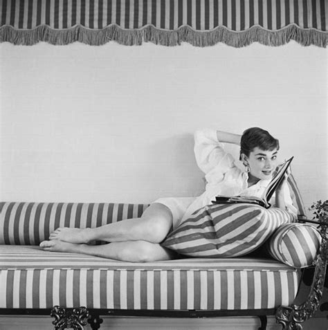Mark Shaw Audrey Hepburn At Home Photograph For Sale At 1stdibs