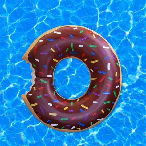 giant doughnut pool float is your next party s perfect pastry cool pool floats gigantic pool