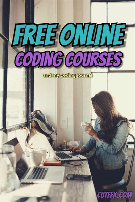 Free Online Coding Courses + My Coding Journal | Coding courses, Online coding courses, Free ...