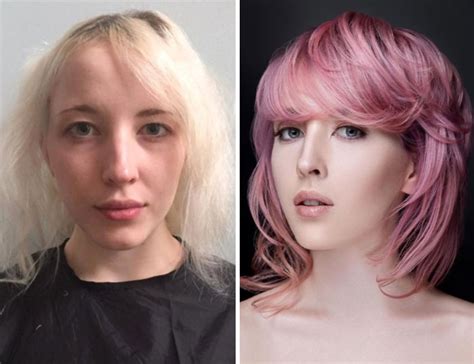 Hairstylists Share Before And After Photos Of Incredible Hair Transformations 100 Pics