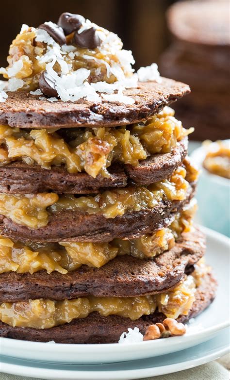 Johnson served it at his johnson city ranch for a luncheon with german chancellor ludwig erhard in 1963. German Chocolate Pancakes - Spicy Southern Kitchen
