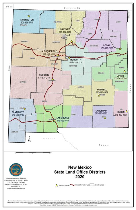 New Mexico Land Ownership Map Agnese Latashia