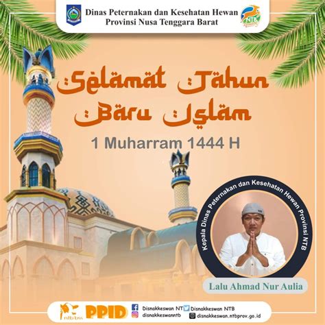 Selamat Tahun Baru Islam 1 Muharram 1444 Hijriah Dinas Peternakan