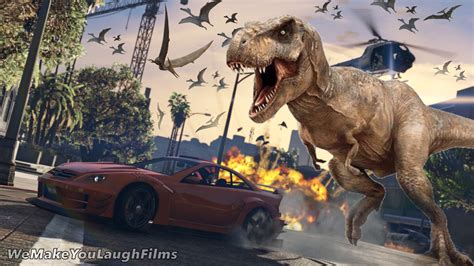 Gta5 Jurassic World Mod 1 By Wemakeyoulaughfilms On Deviantart