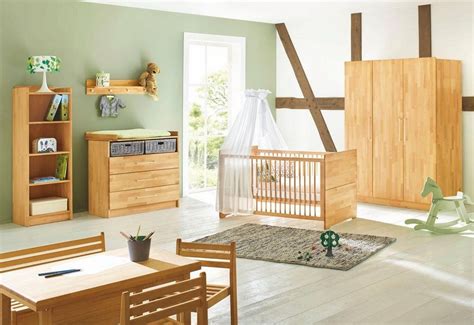 Sanela 2 gardinenschals (abdunk.), dunkelgrün, 140x300 cm. Pinolino® Babyzimmer-Komplettset »Natura«, (Set, 3-St ...