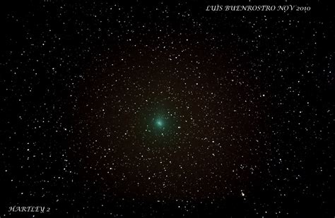 Astronomia Buenrostro Cometa Hartley 2