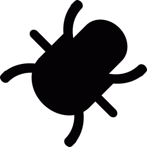 Black Bug 2 Icon Free Black Bug Icons