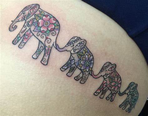 Https://tommynaija.com/tattoo/elephant Family Tattoos Designs