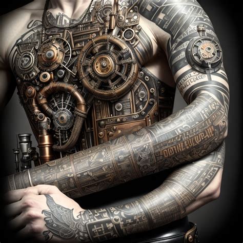 Steampunk Arm Tattoo