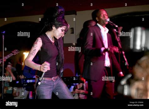 amy winehouse performing at universal republic s showcase at eternal during south by southwest