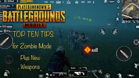 Pubg mobile new zombie mode update in 2020 ? PUBG Mobile: TOP TEN TIPS for Zombie Mode guide - YouTube