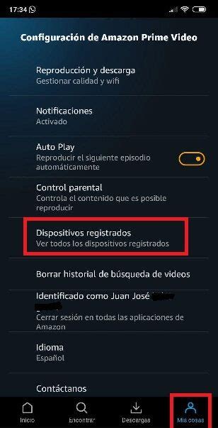 Cómo ver y registrar dispositivos en Amazon Video islaBit
