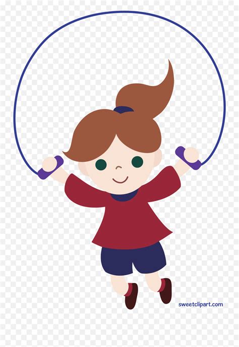 Jump Rope Clipart Girl Jumping Rope Clipart Emojitripping Emoji