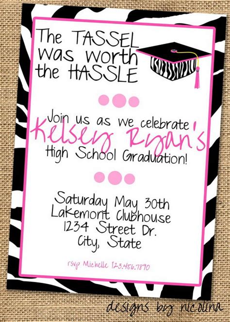 Writing a letter is one of the best ways to invite other people to a particular event. 10+ Creative Graduation Invitation Ideas - Hative
