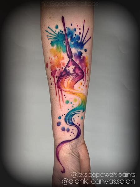 Watercolor Beauty Arm Piece By Haylo Tattoonow