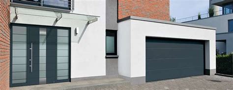 Matching front & garage doors can create a stunning kerb appeal. Matching Entrance and Garage Doors - Samson Doors UK