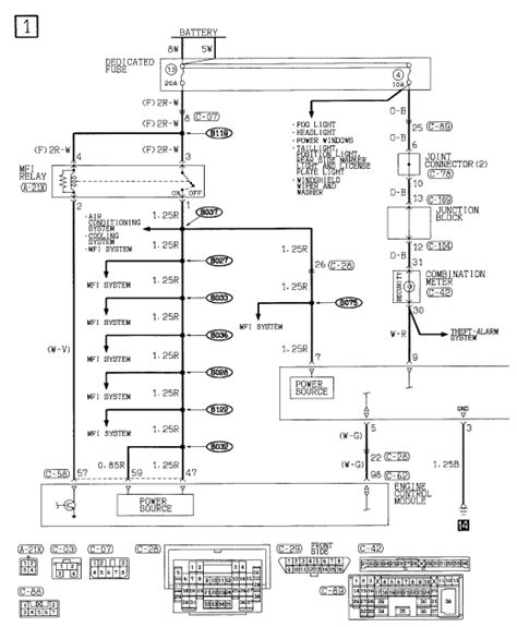 When you employ your finger or perhaps stick to the circuit along with your eyes, it's easy to mistrace the circuit. 2007 Mitsubishi Eclipse Radio Wiring Diagram - Wiring Diagram Schemas