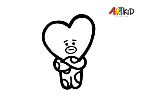 Tata Bt21 Free Printable Coloring Pages