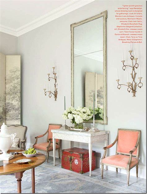 We repainted our living room in eb with skimming stone eggshell on woodwork last year and it really is lovely. Chinoiserie Chic: The Perfect (Chinoiserie) Gray