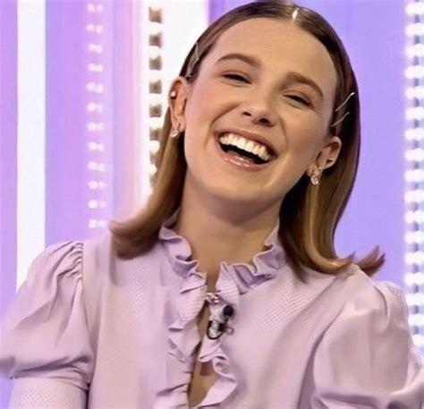 Purple Millie Millie Bobby Brown Brown Aesthetic Purple Aesthetic