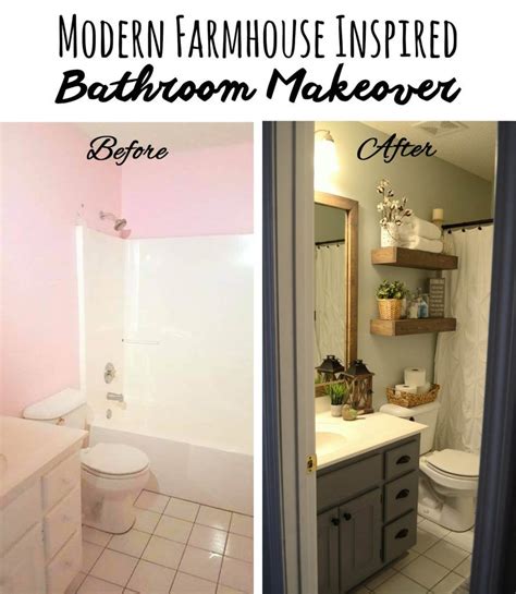 Small Bathroom Makeover On A Budget