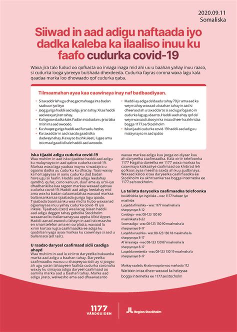 Information Om Covid 19 Arena Utbildning