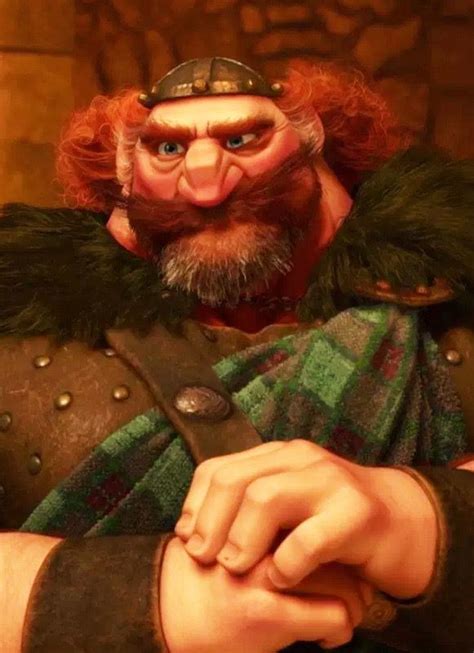 King Fergus Disney Brave Shapeshifter Man Character