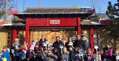 The New Addition To The Calgary Zoos Panda Passage Habitat Has Been