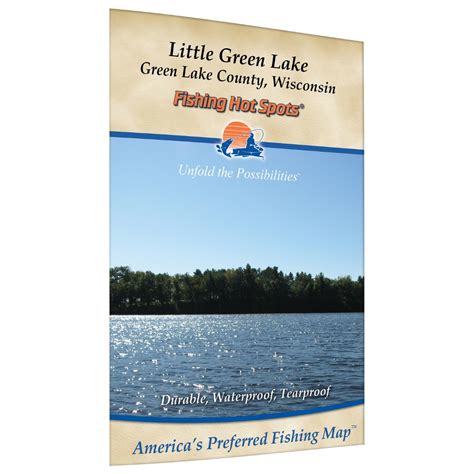 Little Green Lake Green Co Fishing Map