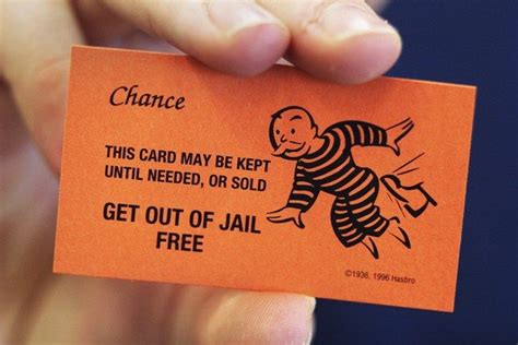 According to authorities, officers pulled over a car registered to someone wanted on a warrant and saw that a passenger was. Man Tries To Avoid Jail By Handing Policeman 'Get Out Of Jail Free' Monopoly Card - Sick Chirpse