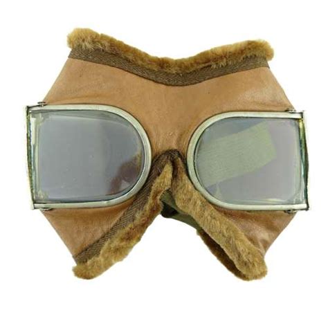 Ww1 Rnas Flying Goggles C1917 Cased