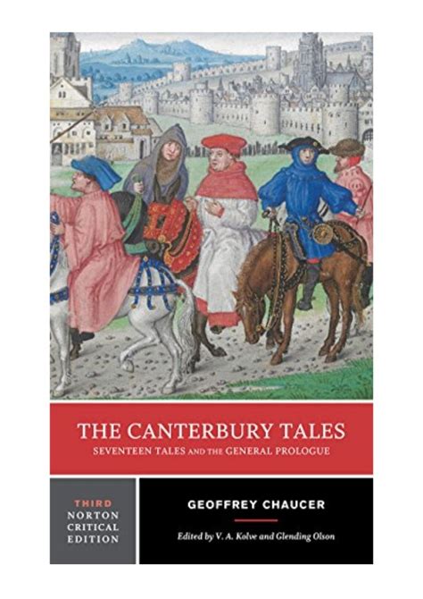 The Canterbury Tales Pdf Geoffrey Chaucer Seventeen Tales And The G