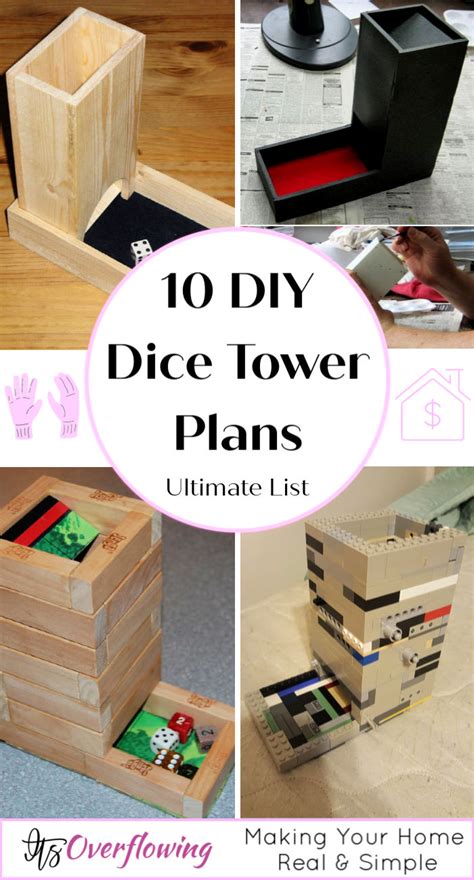 10 Free Diy Dice Tower Plans Make Your Own Dice Tower