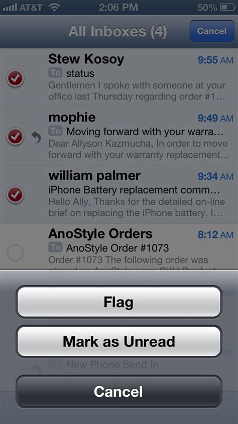 How To Mark An Email As Read Or Unread On Your Iphone And Ipad Imore