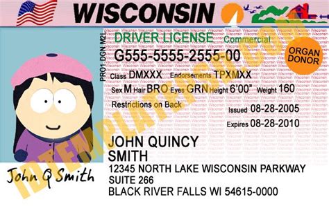 Pin On Novelty Psd Usa Driver License Template