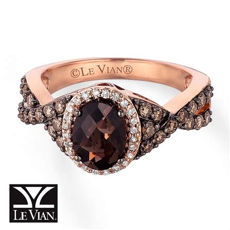 Watch and chat now with millions of other fans from around the world. Kay - Le Vian Chocolate Quartz 5/8 ct tw Diamonds 14K Gold ...