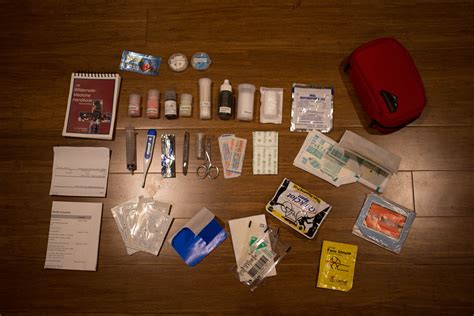 Whats In My Bag—first Aid Kit Hiking With Camera