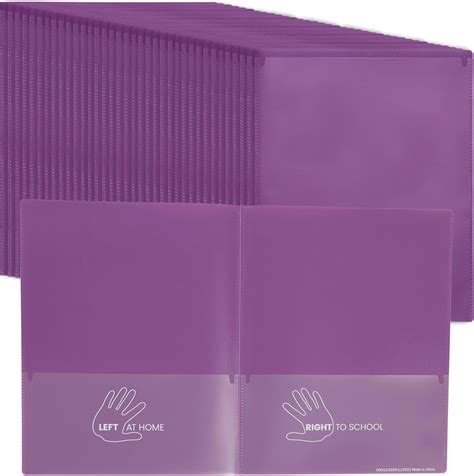 Amazon.com : Chuangdi 32 Pcs Homework Folders with Pocket and Classwork