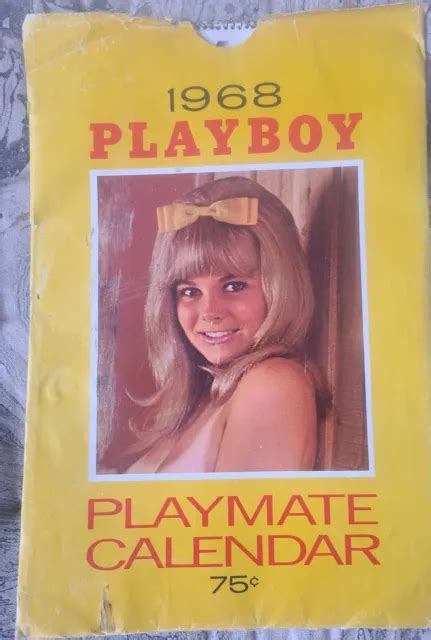 Vintage Playboy Playmate Calendar In Original Sleeve Good Shape Clean Picclick