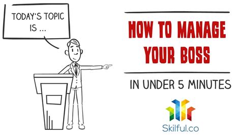 How To Manage Your Boss In Under 5 Minutes Youtube