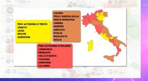 Coronavirus, campania e toscana zona rossa. Campania e Toscana in zona rossa, 7 regioni si spostano in ...