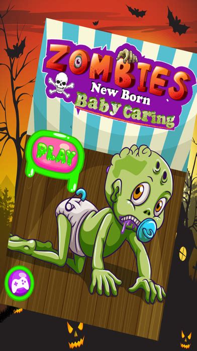Zombies New Born Baby Caring A New Baby Care And Dress Up Zombie Game