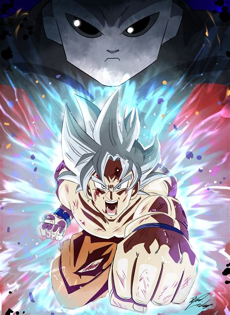 Accept the fact that base level goku is still not stronger than final form frieza even in dragon ball super. ArtStation - goku vs Jiren ( dragon ball draw style ...
