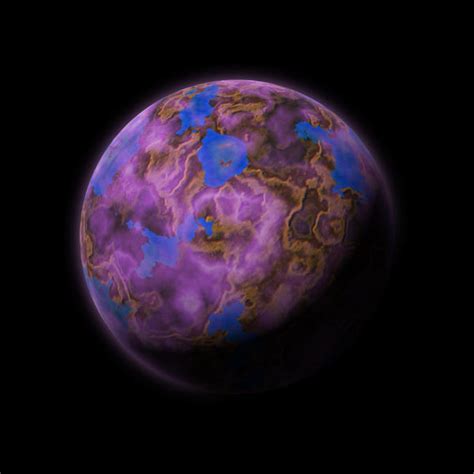 Purple Planet By Juanosarg On Deviantart
