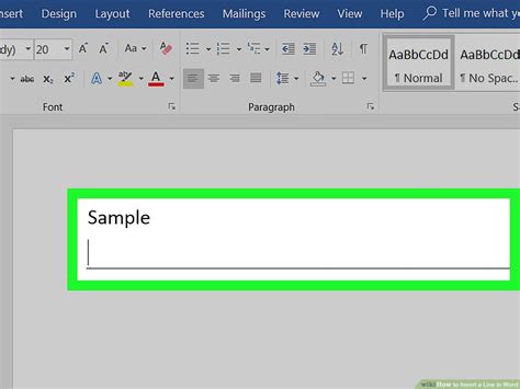 How To Insert Signature Line In Word Document