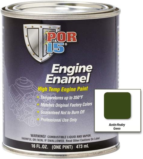 Por 15 High Temperature Engine Paint Engine Enamel 16 Fluid Ounces Austin Healey