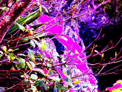 Pink Hana Waterfall Trip Digital Art By Erika Swartzkopf Fine Art America