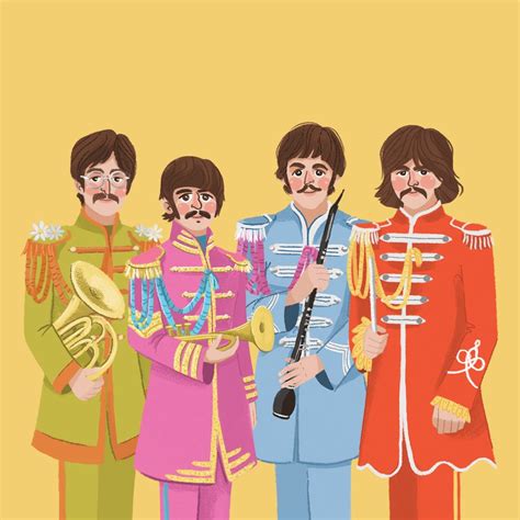 Sgt Peppers Lonely Hearts Club Band Art Print By Ana Mikulic X Small
