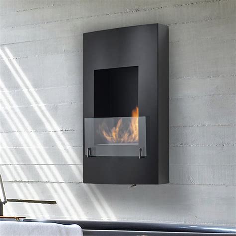 Wall Mounted Fireplace Modern Eco Bioethanol Fires Naked Flame NZ