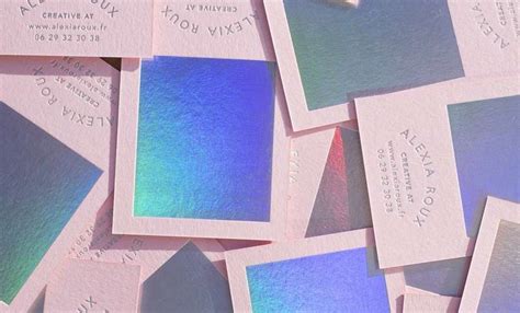 Our holographic cards have extra layers, making them harder to counterfeit. 3D in Hand: Business Cards with Holographic Effects - Ensegna Blog